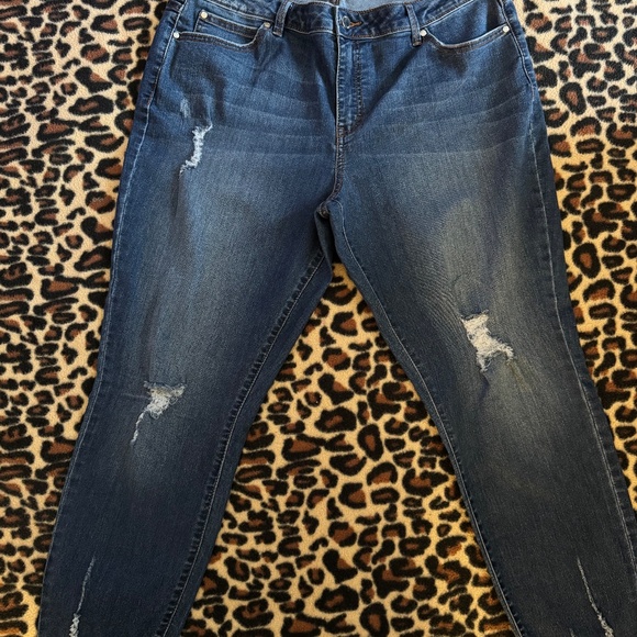 Jennifer Lopez Skinny Ankle Jeans - Picture 3 of 8